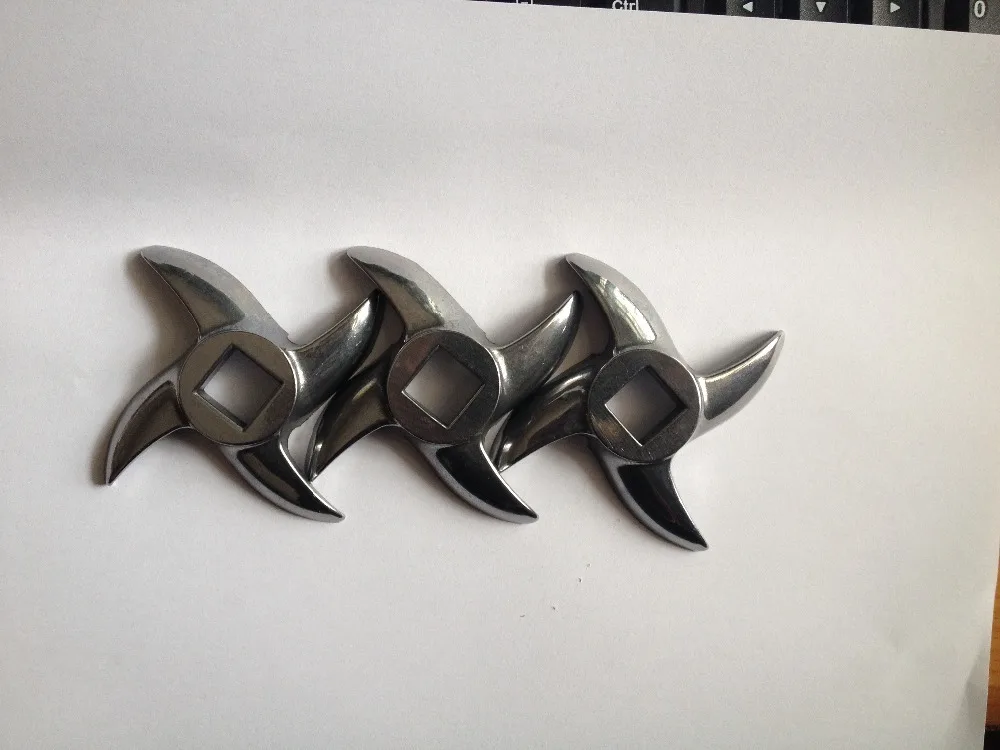 Meat grinder blade cross round knife No.32 stainless steel