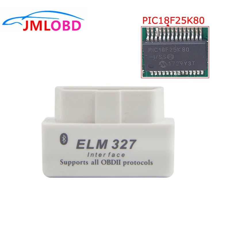 2019 двойной печатной платы PIC18F25K80 чип ELM327 V1.5 Bluetooth автоматического сканирования шины оборудования V1.5 ELM 327 OBD2 OBDII протоколы диагностический