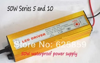 

Freeshipping! 50W IP65 Waterproof Constant Current LED Driver AC100-250V to DC28-40V 1700mA for 50W High Power LED Light