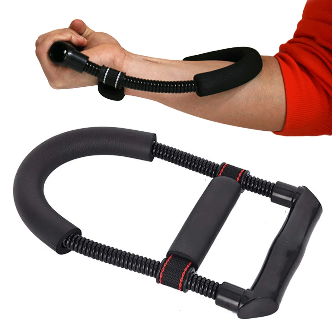 

Finger Strength Power Bodybuilding Fitness Fit Hand Muscles Hand Wrist Grip Wrist Wrench Wrist Badminton Force Forearm Exercise