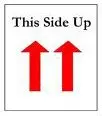 

Self-adhesive,51x51mm,THIS SIDE UP,Shipping Label/Sticker,product code SL05,free shipping