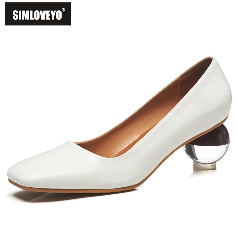 Simply love Camillia Flat Shoes Leather Stripes Low Heal Fashion Women Black Beige Casual