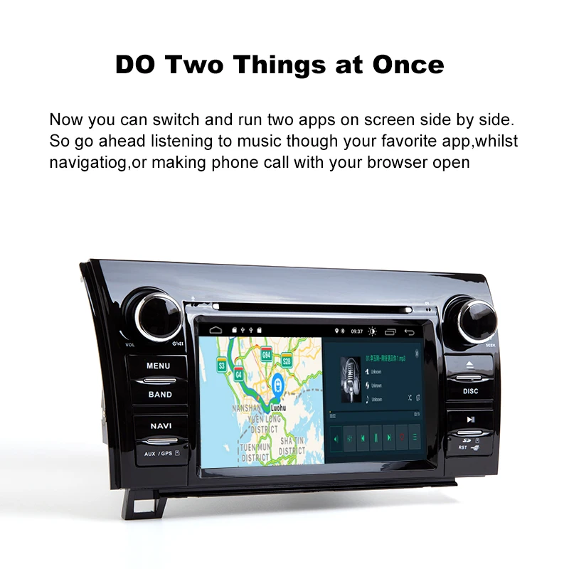 Discount Xonrich 2 Din Android 9.0 Car DVD Player For Toyota Tundra Sequoia 2007-2013 AutoRadio GPS Navigation Stereo Head unit IPS Wifi 3