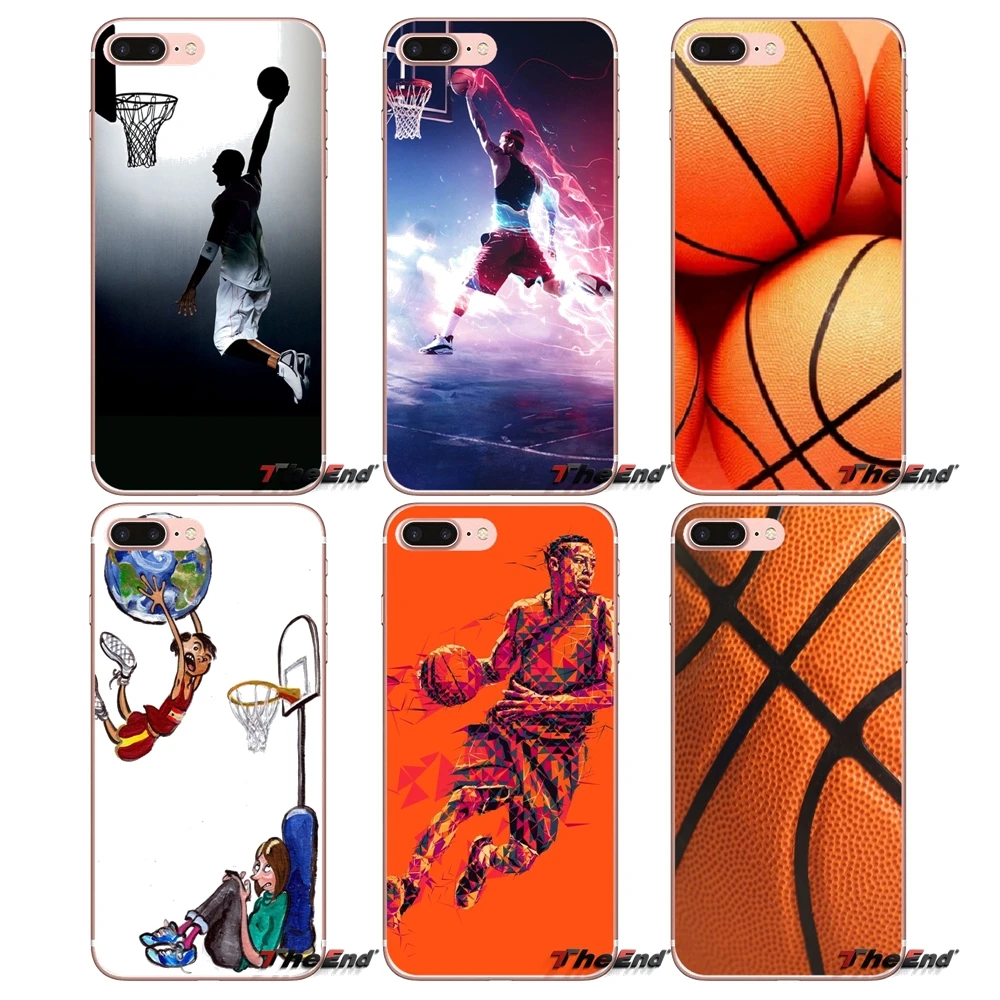 

Accessories Phone Cases Covers For Xiaomi Mi6 Mi 6 A1 Max Mix 2 5X 6X Redmi Note 5 5A 4X 4A A4 4 3 Plus Pro play Basketball