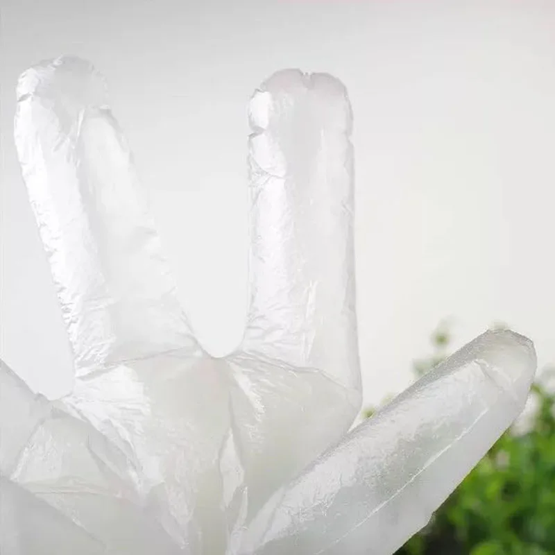 CTREE 100 шт экологически чистые одноразовые перчатки одноразовые пищевые пластиковые перчатки для чистки еды кулинарные кухонные принадлежности C771