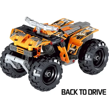 

Technic City Series Blocks Compatible City Vehicle Motocross Car Designer Bricks Toys For Boys Gift