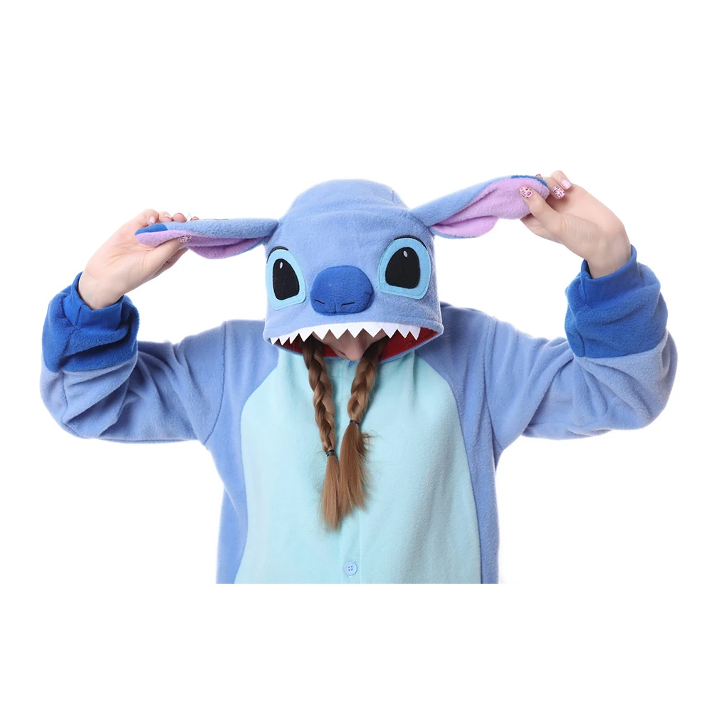 High-Quality-kigurumi-Adult-Onesie-Blue-Stitch-Polar-Fleece-Sleepwear-Cosplay-Pajamas-Cute-Unisex-Costume-overall (2)