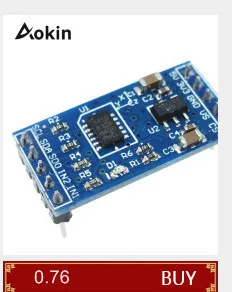 Aokin Беспроводной модуль SI4432 470 MHz 1000 m SI4432 Беспроводной модуль 470 M 433 mhz Беспроводной Связь модуль