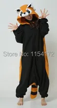 Racoon costume onesies Pajamas Cartoon Animal cosplay Pyjamas Adult Onesies party dress Halloween pijamas