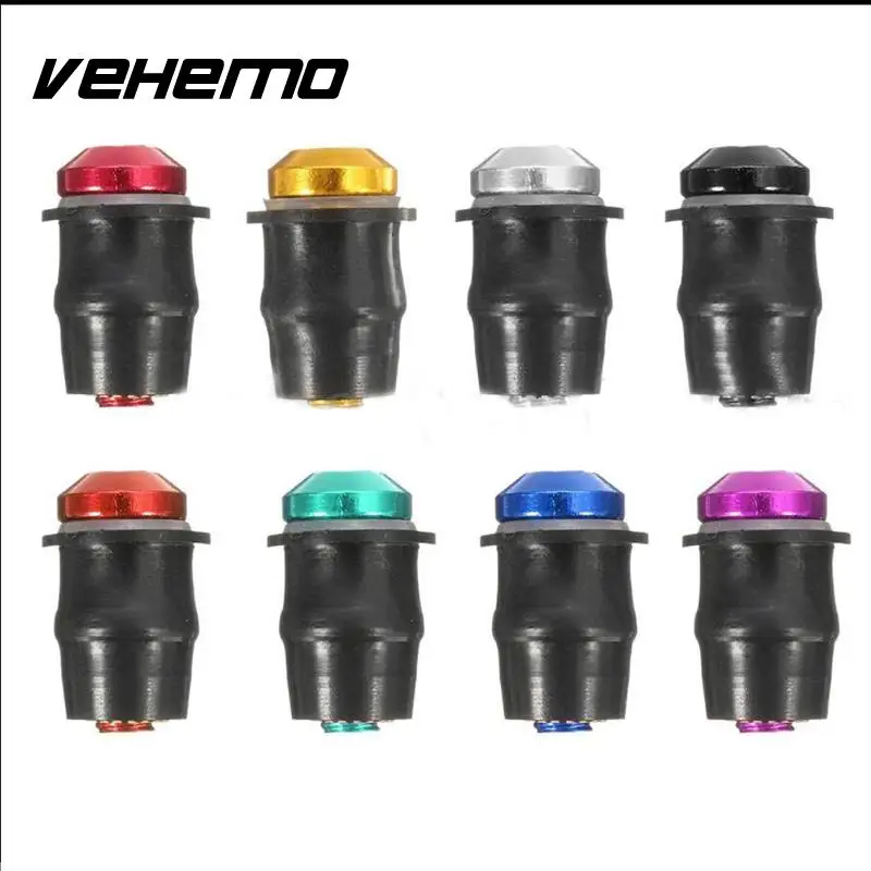 Vehemo 10x болты ветрового стекла комплект мотоцикл винт для лобового стекла монтажные гайки Алюминий