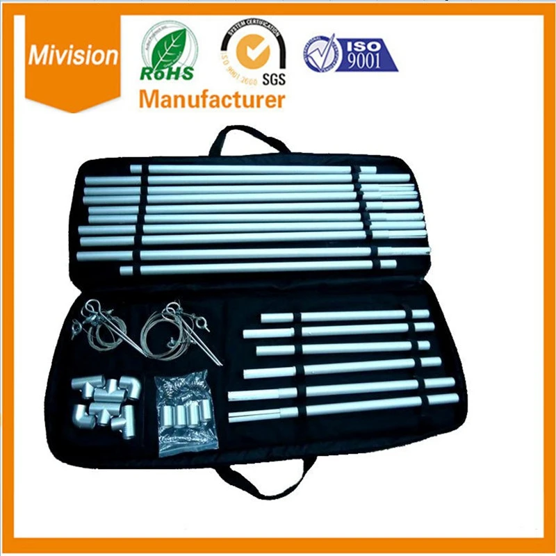 HUWAI-H, 16: 9 HDTV, Портативный Крытый/Открытый кинотеатральный проектор экран с подставкой ноги и сумка для переноски HD4K, передняя проекция