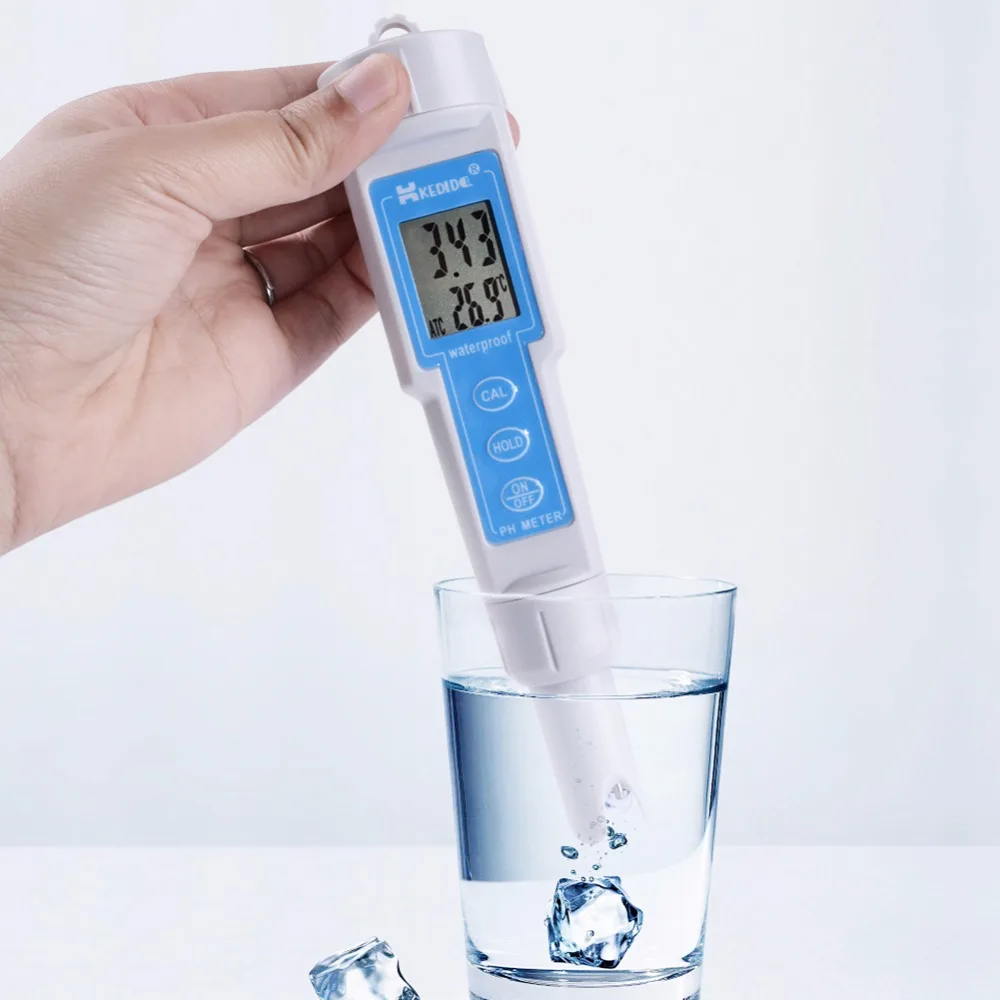 Yieryi CT-6023 рН-метр тестер воды pH Высокоточный ручка типа рН-метр прибор для анализа качества воды лабораторные инструменты с ATC