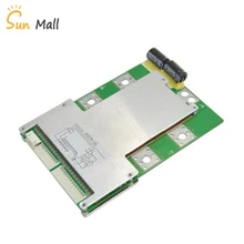 2019 17S 60V Lithium battery protection board polymer protection board 120A high current with Balance Same port BMS high quality