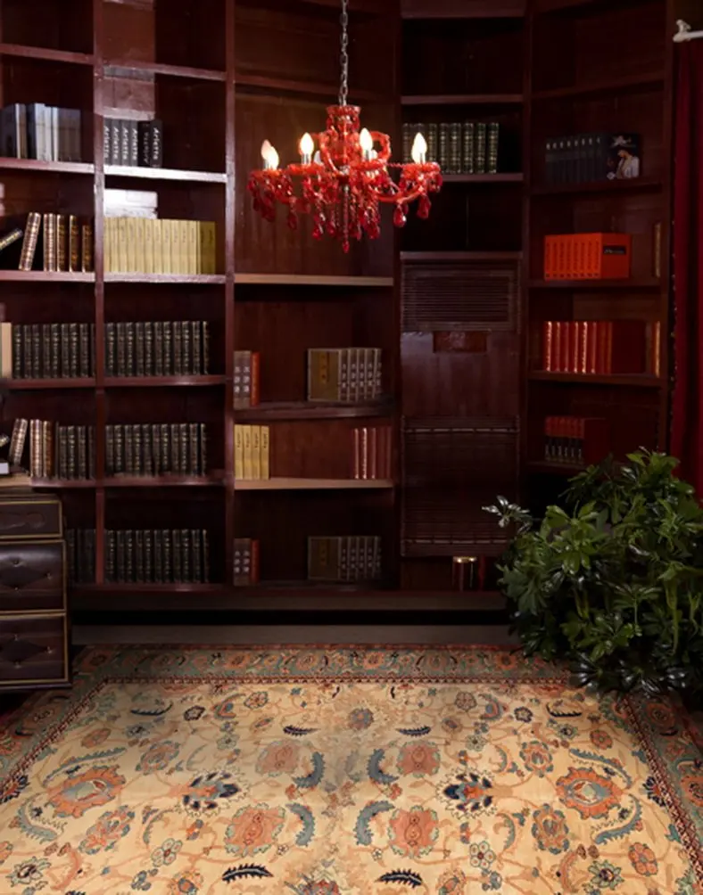 

Vintage Library Books Carpet Photography Backdrops Photo Props Studio Background 5x7ft