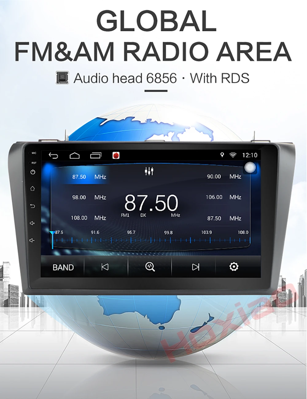 Best Android Car Radio for  Mazda 3  Mazda3 2004-2009 1024*600 Quad Core wifi Bluetooth video audio Multimedia 2 din car dvd player 3