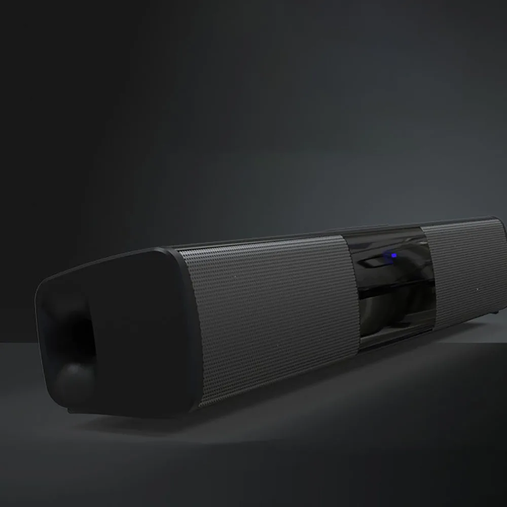 Интеллектуальный Bluetooth динамик встроенный сабвуфер с двумя рожками для