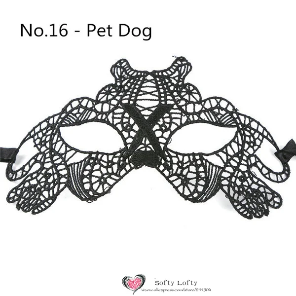Mystery Lady Costume Party Masks 21 styles - 16