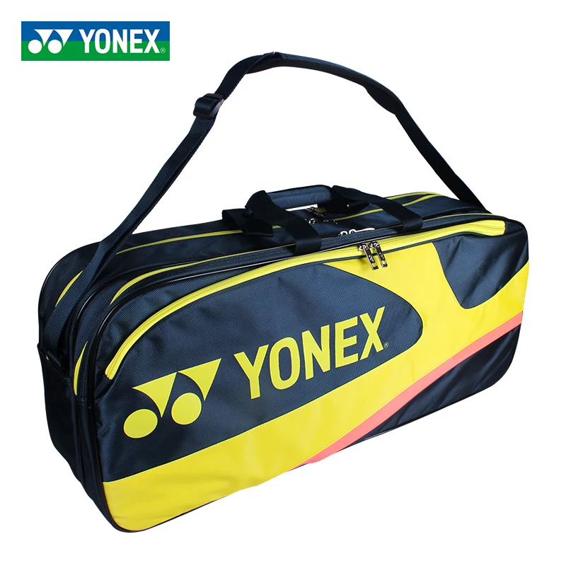 Оригинальная сумка Yonex для бадминтона, сумка для теннисной ракетки, брендовый ракете, рюкзак, Новая Спортивная Многофункциональная Сумка для спортзала, сумка 7726cr