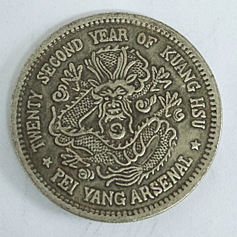 Китайские монеты Yuan Династия Цин Beiyang производственное бюро 1 доллар антикварные