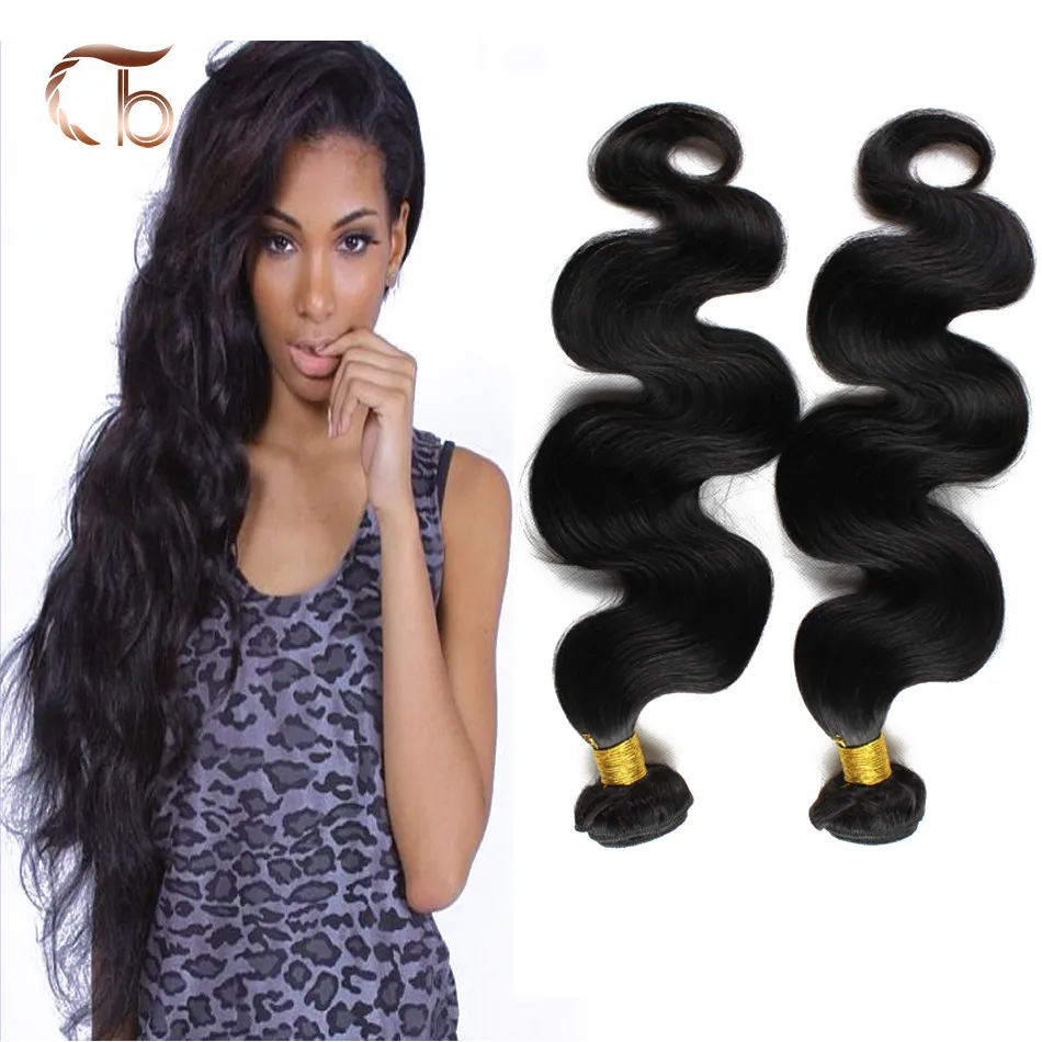 2 Bundles Per Lot Brazilian Body Wave Good Quality Human Hair