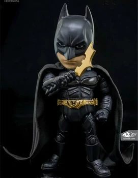 

DC Comics The Dark Knight Rises Batman Hybrid Metal Figuration #026 Batman with LED Light Brinquedos PVC Action Figure Kids Toys