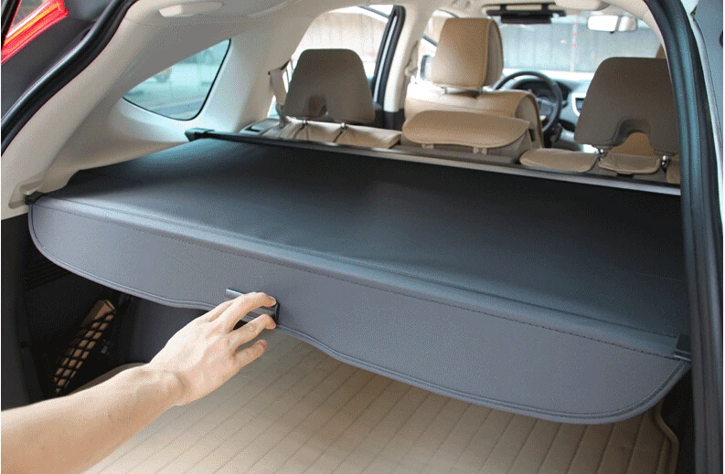Black rear cargo cover trunk shade security shield For Honda CRV CR V 2012 2013 2014 2015-in ... Black rear cargo cover trunk shade security shield For Honda CRV CR V 2012 2013 2014 2015-in ...
