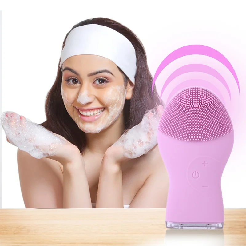 Electric Facial Deeply Cleaning Brushes Washing Machine Waterproof