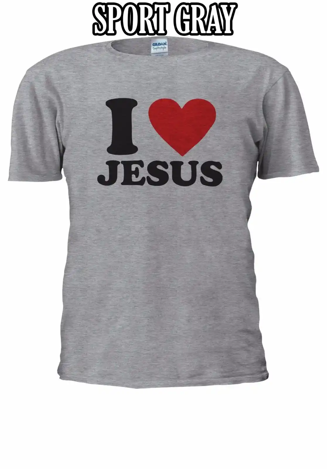 i love jesus christians t-shirt baseball vest m