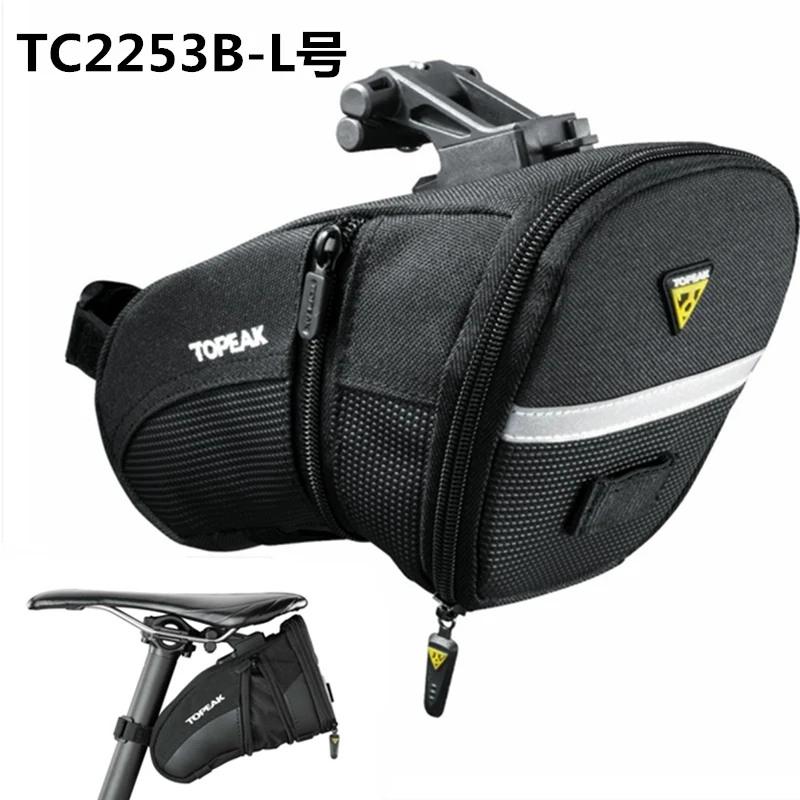 TOPEAK велосипедная Задняя сумка седло сиденье Подушка сумка быстрая пряжка дизайн Горный велосипед шоссейный велосипед хвост пакет велосипед equipmen - Цвет: TC2253B-L