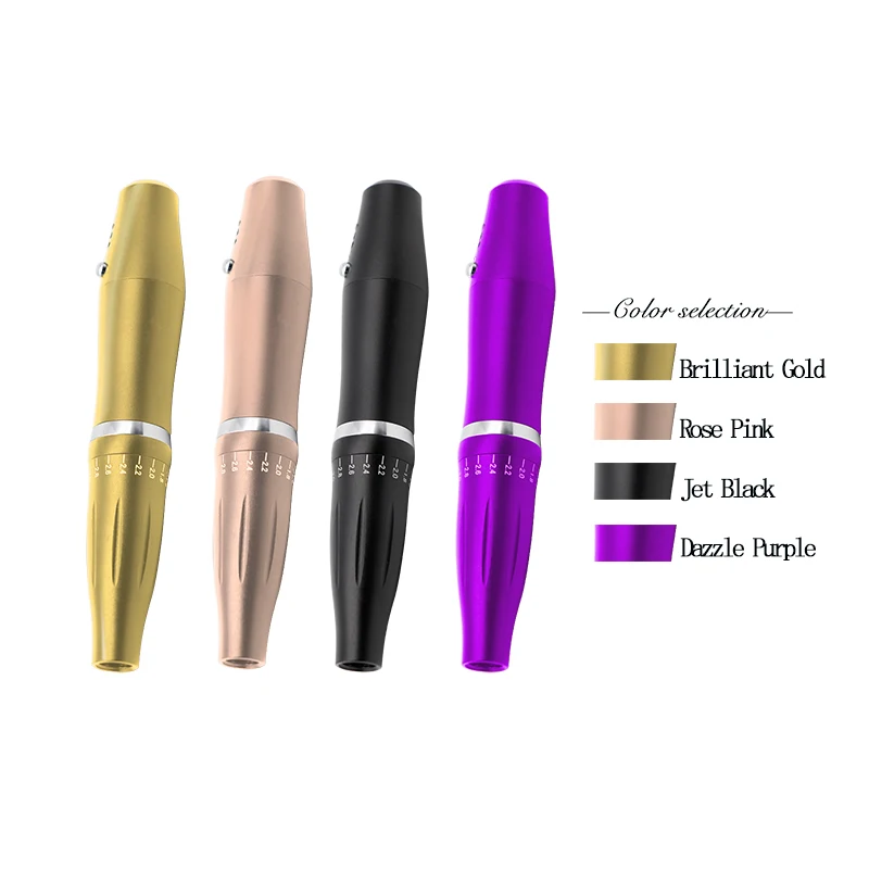 Semi-Permanent Makeup rotary tattoo Machine Pen&gun for Eyebrow&Eyeliner&Lips Permanent Tattoo Machine Kit Canton Tower Shader new arrival rose tattoo gun set permanent makeup machine pen for body tattooing eyebrow lips eyeliner