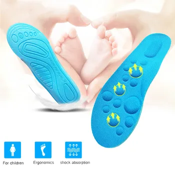 

Kids Children Sports Insoles Arch Supports Deodorant Cushion Shoe Pad Foot Pressure Relief Shoes Insert Massage Shoe-insoles