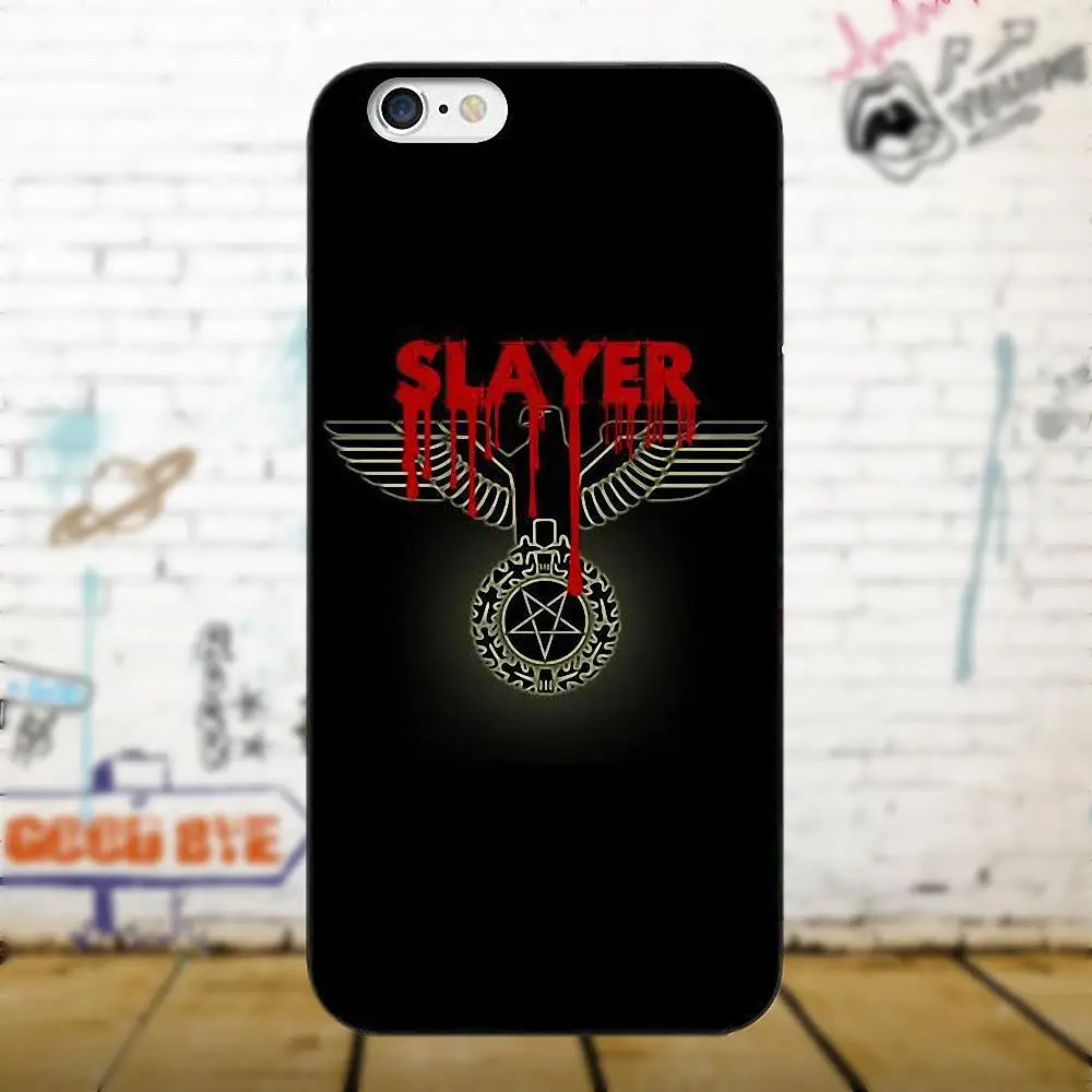 Истребительница Heavy Metal Rock Band удивительно для Apple iPhone X 4 4S 5 5C 5S SE 6 6S 7 8 плюс для LG G3 G4 G5 G6 K4 K7 K8 K10 V10 V20