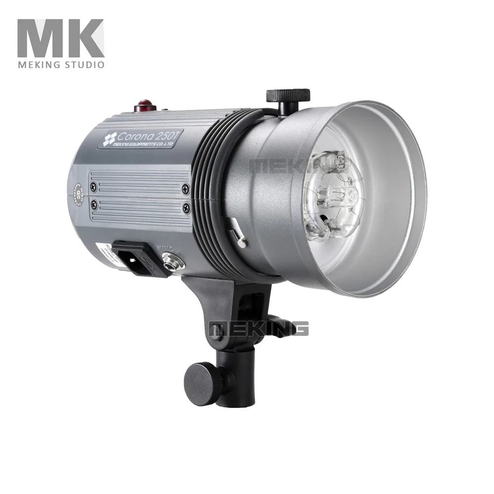 Meking 250 W 250 T 220 V Высококачественная фотостудия стробоскопическая вспышка Corona с моновспышкой профессиональные вспышки