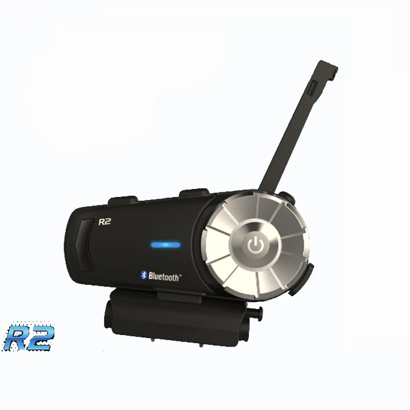 

Airide R2 1000m 4 Riders Motorcycle Bluetooth Helmet Group Intercom Headset FM Radio MP3 Voice Command Handsfree BT Interphone