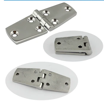 

Heavy Duty Strap Hinges Stainless Steel Butt Hinge Boat Accessories Marine for Boat Skylight Locker Hatch Door 102 x 38 x 2mm