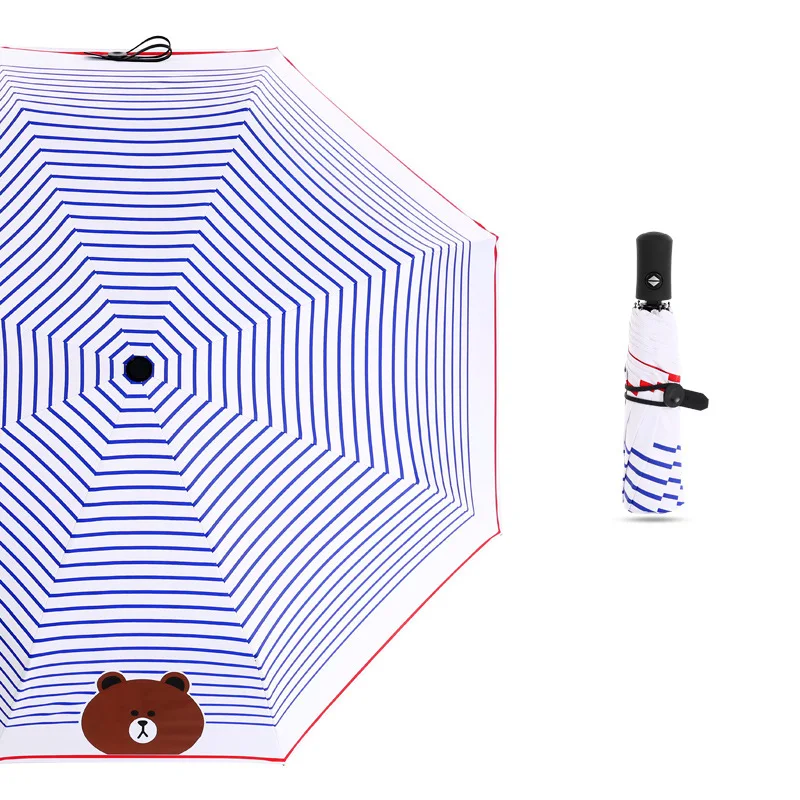 

Man Folding Automatic Umbrella Rain Women Compact Male Windproof Kids Auto Umbrellas Rain For Men Black Coating Cartoon Parasol