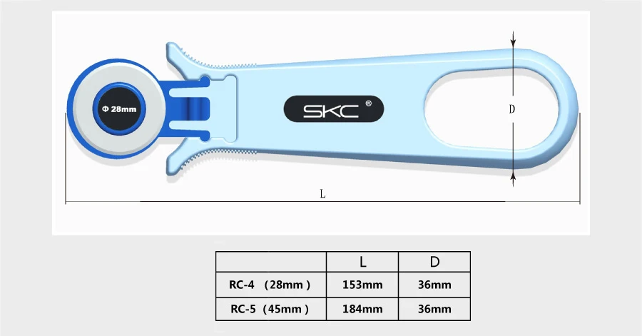 SKC роторный резак для шитья, шитья, кожаной ткани, ремесло, режущий инструмент, сделай сам, портной нож, ручная работа, сделай сам, поворачивает нож 28 мм, 45 мм