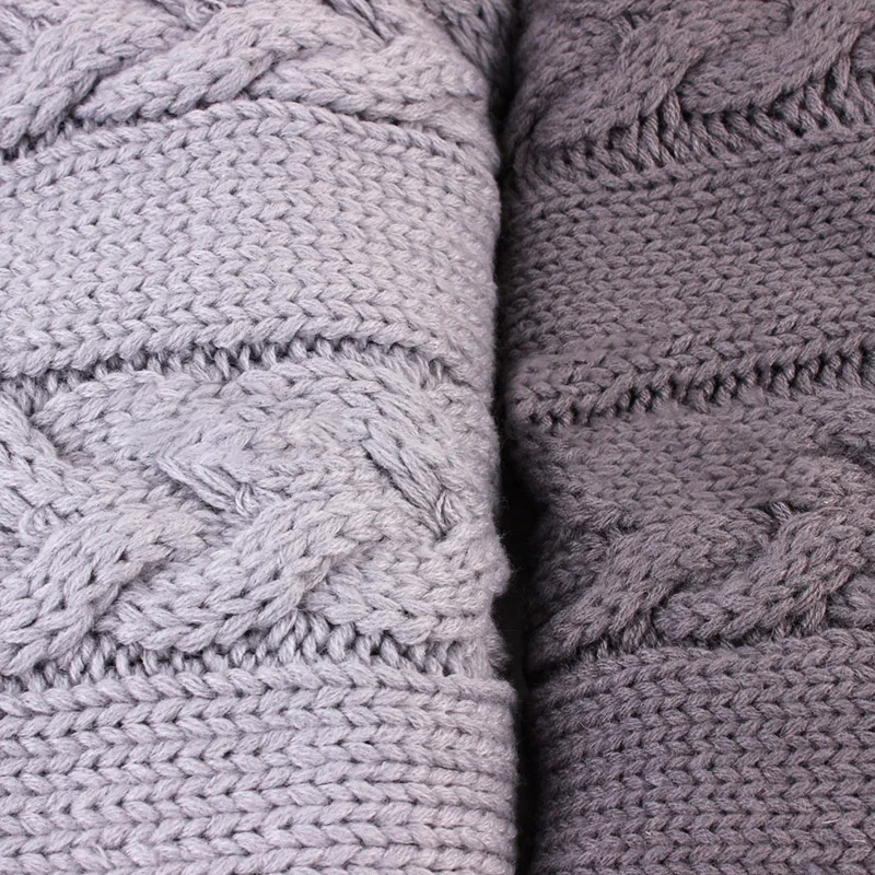 Новорожденный пеленание зимний спальный мешок Одеяло Обёрточная бумага теплая шерсть вязаный крючком вязаное изделие Слои для малышей