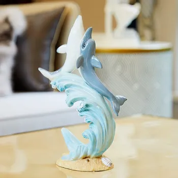 

Creative DIY Custom Crystal Gift Dolphin Decoration Wedding Gift New Wedding Commemorate Birthday Girlfriend Couple