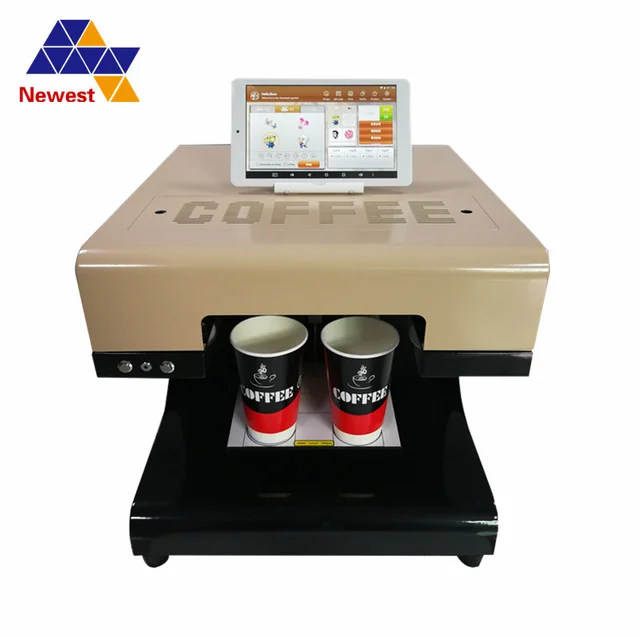 Best Price 2018 Newest Special coffee cup printing machine,selfie coffee printer machine,digital food printing machine 