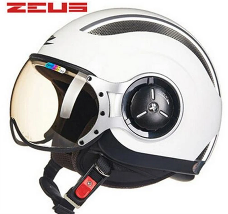 ZEUS тайваньский мотоциклетный шлем motocorss jet retro3/4 half helmet218C