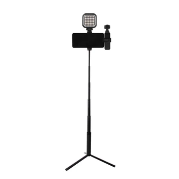 

Metal Smartphone Clamp for Osmo Pocket Mount Holder Tripod Extension Rod for DJI OSMO POCKET Gimbal Camera Extended Selfie Stick