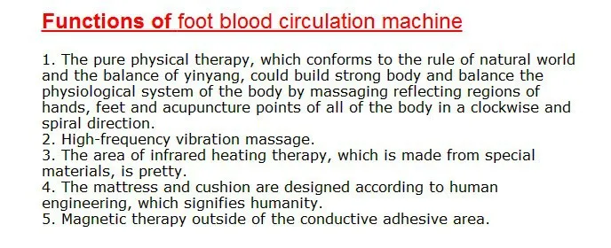 Аппарат для циркуляции крови забота о здоровье ног аппарат для циркуляции крови Ноги расслабляющий уход за телом подставка для снятия боли