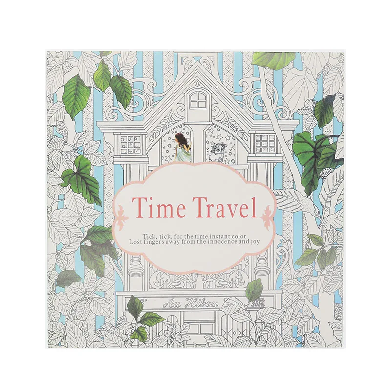 1/24-Page Color Picture Black And White Painting Coloring Book Children Adult Relief Stress Spend Time Growth Picture Book 1/24-Page Color Picture Black And White Painting Coloring Book Children Adult Relief Stress Spend Time Growth Picture Book
