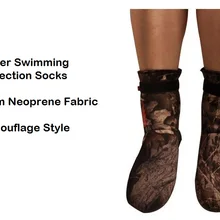 Мм 4 мм неопрен плавать ming носки утолщаются зимой Дайвинг плавать защиты ног теплые