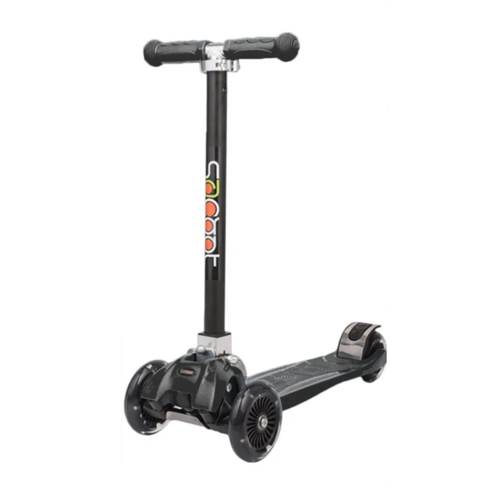 

Foldable Scooter Adjustable Hand Bar Height Folding 4 Wheel Child Scooter With Rear Foot Brake Learning Balance For Children NEW