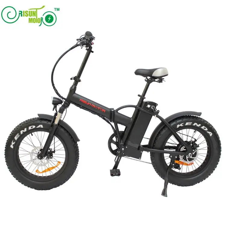 Sale EU DUTY FREE 48V 500W 8Fun/Bafang Hub Motor 20 Inch Ebike Mini Folding Fat Tire Electric Bicycle With 48V 12.5AH Lithium Battery 2