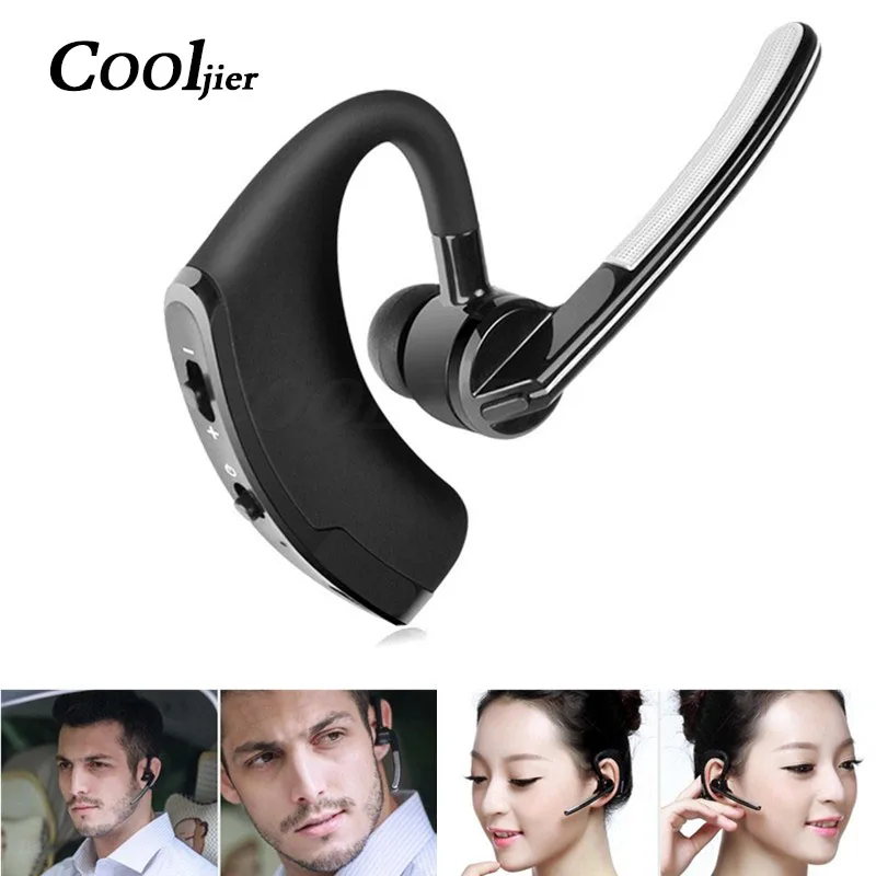 COOLJIER Wireless Bluetooth Earphone For iPhone mobile Xiaomi Stereo Business Headset with MIC Universal Sport Headphones COOLJIER Wireless Bluetooth Earphone For iPhone mobile Xiaomi Stereo Business Headset with MIC Universal Sport Headphones