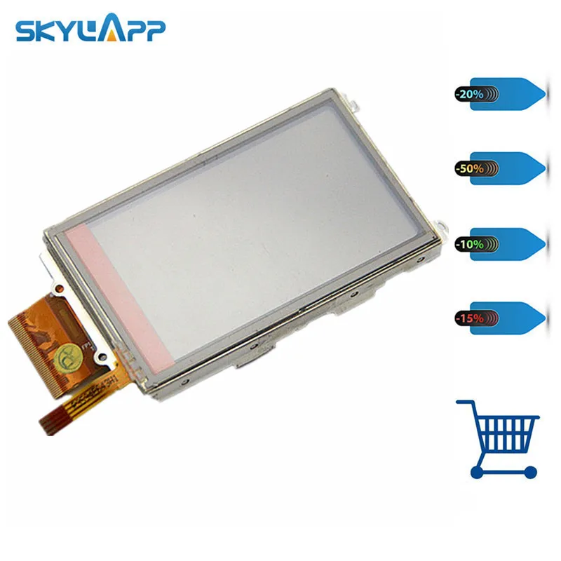Skylarpu 3 inch LCD screen for GARMIN COLORADO 400c GPS display Screen with Touch screen Repair