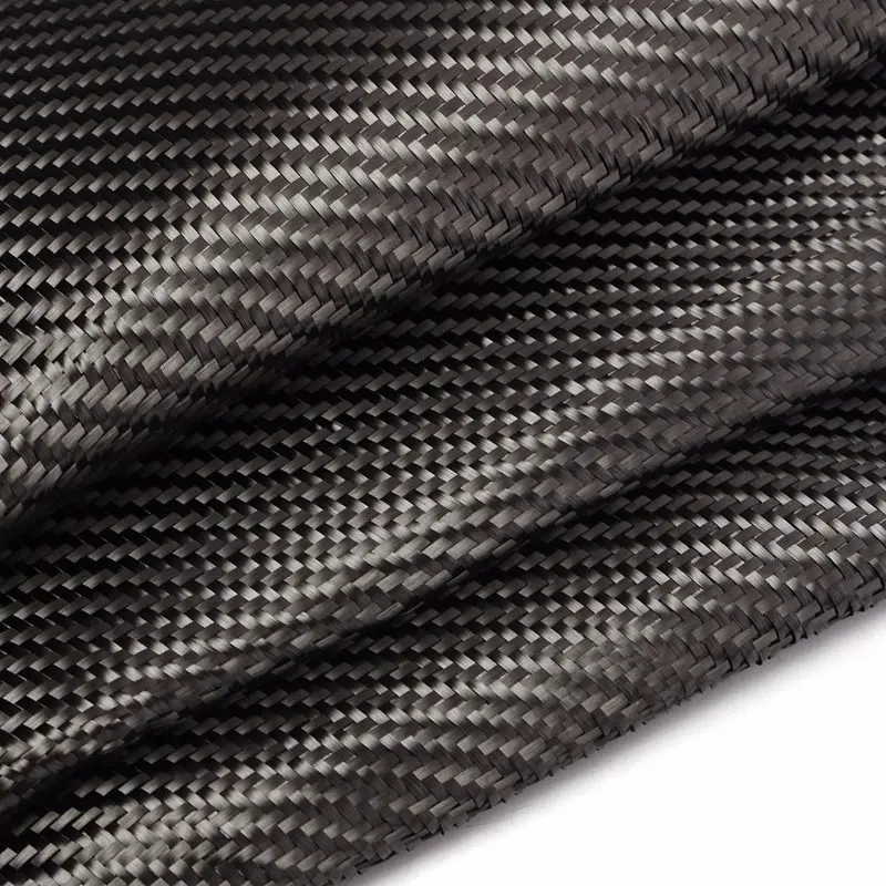 Высококачественная 127x91 см Ткань из углеродного волокна 2x2 саржа 50 "3k 0 25 мм